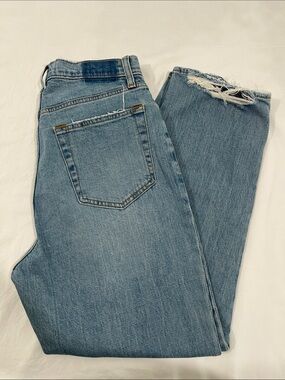 Abercrombie & Fitch Curve Love The Ankle Straight Ultra HR